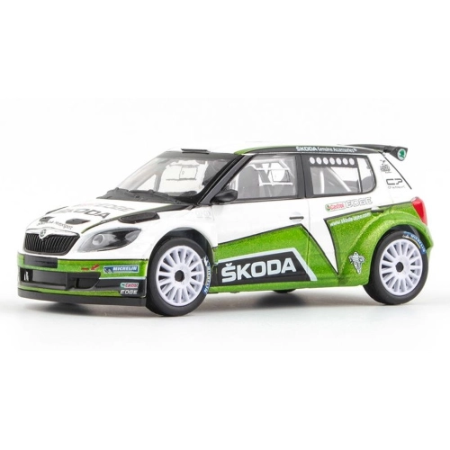 SKODA FABIA II FL S2000 2010 SKODA MOTORSPORT DESIGN 2012 ASFALTO 1:43 Abrex Auto Rally Modellino