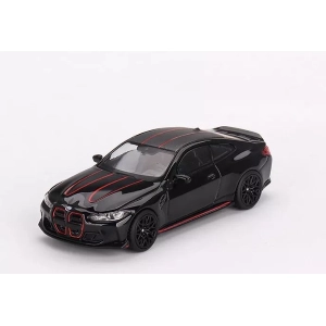 BMW M4 CSL BLACK SAPPHIRE 2023 1:64 Mini GT Auto Stradali Modellino