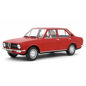 ALFA ALFETTA 1.6 1975 ROSSO ALFA 1:18 Laudo Racing Auto Stradali Modellino