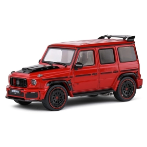 MERCEDES G-CLASS G63 700 BRABUS WIDESTAR 2022 RED 1:43 Solido Auto Stradali Modellino