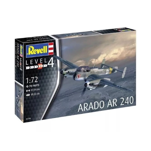 ARADO AR 240 KIT 1:72 Revell Kit Aerei Modellino