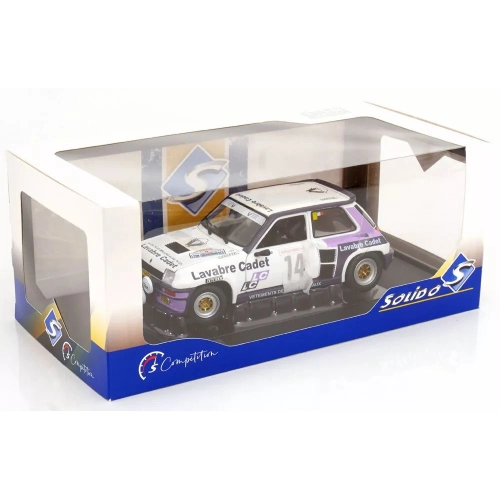 RENAULT R5 TURBO N.14 RALLY LYON CHARBONNIERES AURIOL/TUSSIOT 1:18 Solido Auto Rally Modellino