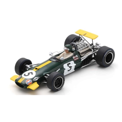 BRABHAM BT26 N.5 3rd GERMAN GP 1968 JOCHEN RINDT 1:43 Spark Model Formula 1 Modellino