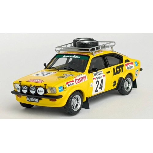 OPEL KADETT GT/E N.24 RALLY MONTE CARLO 1978 LANDSBERG-MUSZYNSKI 1:43 Trofeu Auto Rally Modellino