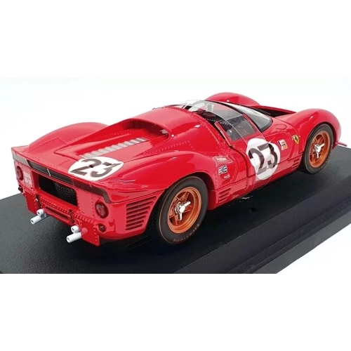FERRARI 330 P4 N.23 WINNER 24H DAYTONA 1967 SIGNATURE 1:24 Burago Auto Competizione Modellino