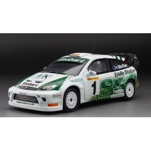 FORD FOCUS WRC N.1 PIRELLI INTERNATIONAL RALLY 2005 COLIN MC RAE 1:18 SunStar Auto Rally Modellino