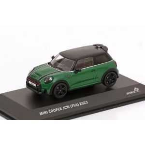 MINI COOPER JOHN WORKS 2023 BRITISH RACING GREEN 1:43 Solido Auto Stradali Modellino