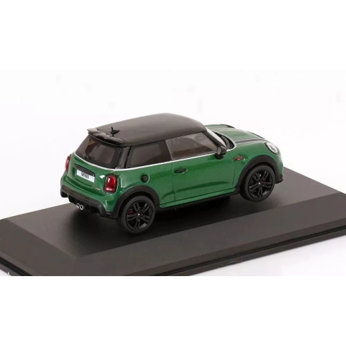 MINI COOPER JOHN WORKS 2023 BRITISH RACING GREEN 1:43 Solido Auto Stradali Modellino