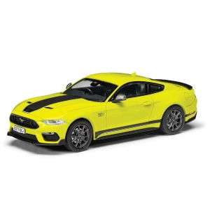FORD MUSTANG Mk6 MACH 1 GRABBER YELLOW 1:43 Vanguards Auto Stradali Modellino