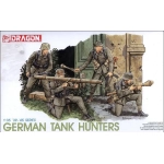 GERMAN TANK HUNTERS KIT 1:35 Dragon Kit Figure Militari Modellino