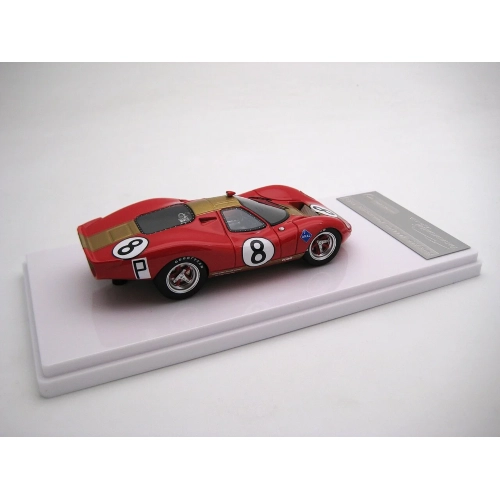 FORD P68 N.8 1000 KM NURBURGRING 1968 IRWING-RODRIGUEZ 1:43 Tecnomodel Auto Competizione Modellino