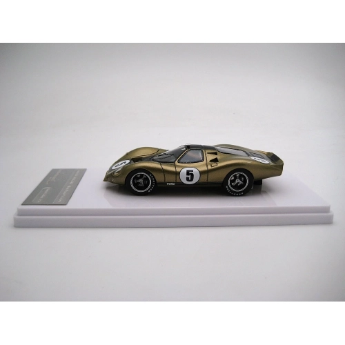 FORD P68 PRESS VERSION 1968 GOLD LIMITED EDITION ALAN MANN 1:43 Tecnomodel Auto Competizione Modellino