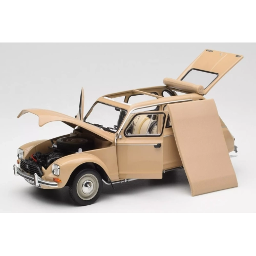 CITROEN DYANE 1983 COLORADO BEIGE 1:18 Norev Auto Stradali Modellino