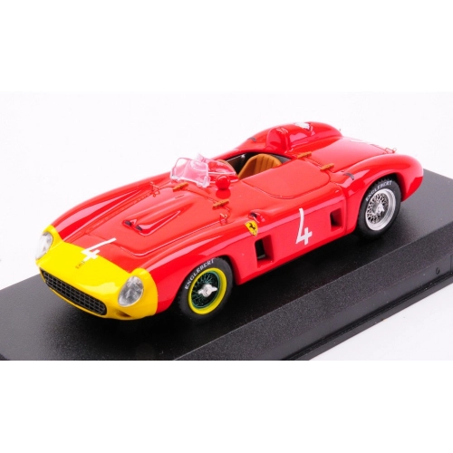 FERRARI 290 MM N.4 G.P.ROUEN 1956 ALFONSO DE PORTAGO 1:43 Art Model Auto Competizione Modellino