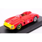 FERRARI 290 MM N.4 G.P.ROUEN 1956 ALFONSO DE PORTAGO 1:43 Art Model Auto Competizione Modellino