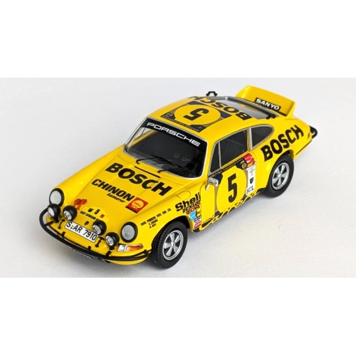 PORSCHE 911 CARRERA RS N.5 EAST AFRICAN SAFARI 1973 ZASADA-VIEN 1:43 Trofeu Auto Rally Modellino