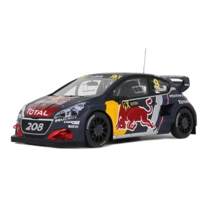 PEUGEOT 208 WRX BELGIUM GP 2018 S.LOEB 1:18 Ottomobile Auto Rally Modellino