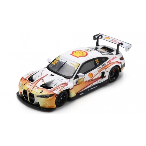 BMW M4 GT3 N.32 FIA GT WORLD CUP MACAU 2023 S.VAN DER LINDE 1:43 Spark Model Auto Competizione Modellino