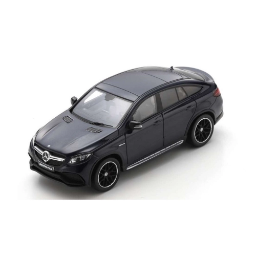 MERCEDES X253 GLE 63 COUPE 2016 CANVASITE BLUE RESIN 1:43 Schuco Auto Stradali Modellino