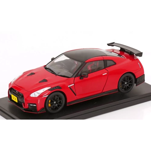 NISSAN GT-R (R35) NISMO 2021 RED 1:24 Whitebox Auto Stradali Modellino