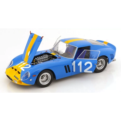FERRARI 250 GTO N.112 TARGA FLORIO 1964 NORINDER-TROBERG 1:12 KK Scale Auto Competizione Modellino