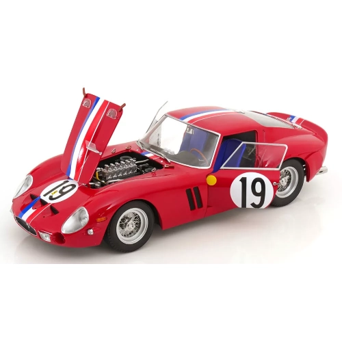 FERRARI 250 GTO N.19 2nd 24H LE MANS 1962 NOBLET-GUICHET 1:12 KK Scale Auto Competizione Modellino