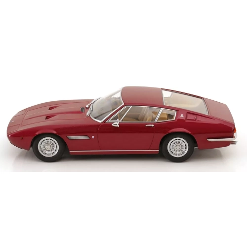 MASERATI GHIBLI COUPE' 1969 METALLIC RED 1:18 KK Scale Auto Stradali Modellino