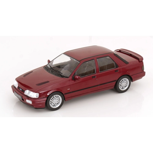 FORD SIERRA COSWORTH 4x4 1992 DARK RED 1:18 ModelCarGroup Auto Stradali Modellino