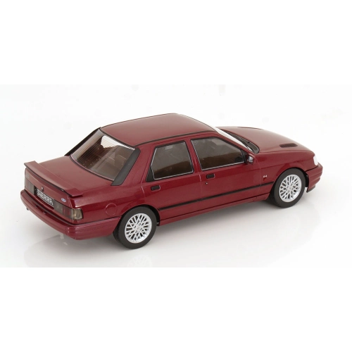 FORD SIERRA COSWORTH 4x4 1992 DARK RED 1:18 ModelCarGroup Auto Stradali Modellino