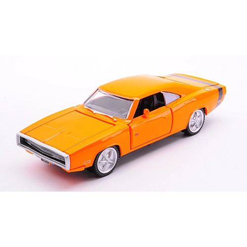 DODGE CHARGER R/T 1970 ORANGE 1:36 Rastar Auto Stradali Modellino