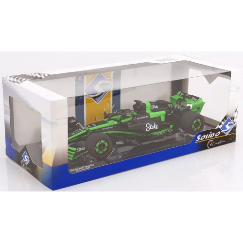 SAUBER C44 TEAM STAKE KICK N.77 BAHRAIN GP 2024 VALTTERI BOTTAS 1:18 Solido Formula 1 Modellino