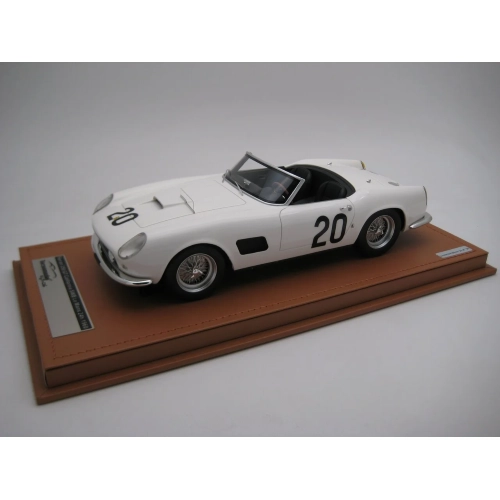 FERRARI 250 GT CALIFORNIA SWB LE MANS 1960 NART STURGIS-SCHLESSER 1:18 Tecnomodel Auto Competizione Modellino
