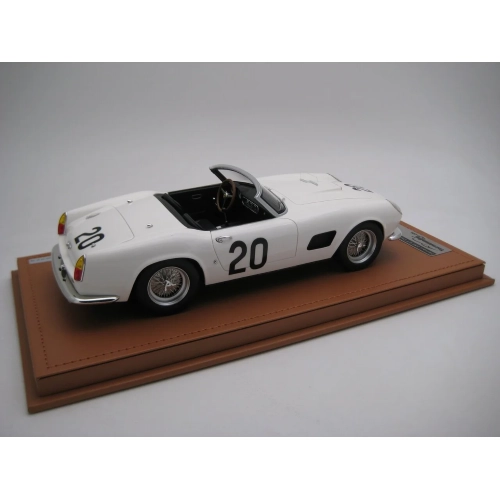 FERRARI 250 GT CALIFORNIA SWB LE MANS 1960 NART STURGIS-SCHLESSER 1:18 Tecnomodel Auto Competizione Modellino