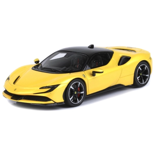 FERRARI SF90 STRADALE YELLOW 1:64 Maisto Auto Stradali Modellino