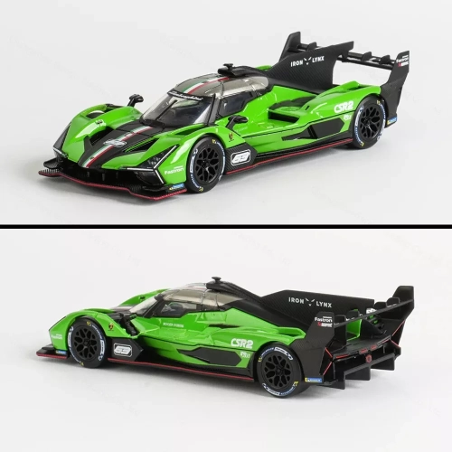 LAMBORGHINI SC63 N.63 IRON LINX 1:43 Burago Auto Competizione Modellino