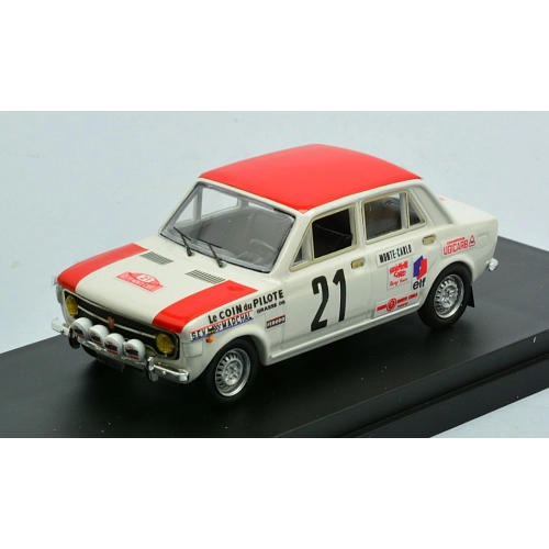 FIAT 128 RALLY N.21 RALLY MONTE CARLO 1970 A.JALLOT-G.MARION 1:43 Rio Auto Rally Modellino