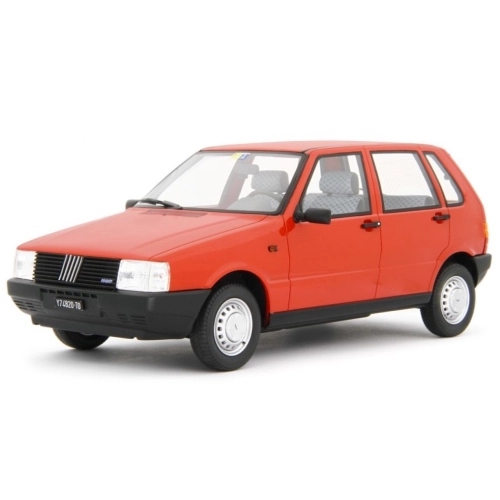 FIAT UNO 55S 1983 RED 1:18 Laudo Racing Auto Stradali Modellino