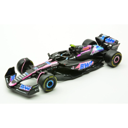BWT RACING ALPINE A524 N.10 2024 PIERRE GASLY 1:43 Burago Formula 1 Modellino