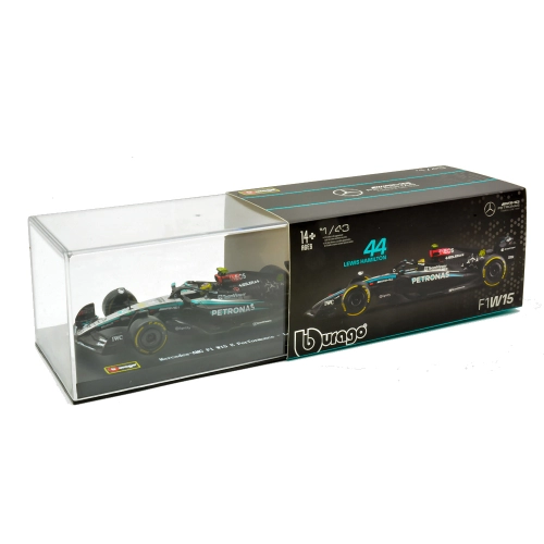 MERCEDES AMG W15 N.44 2024 LEWIS HAMILTON SIGNATURE 1:43 Burago Formula 1 Modellino