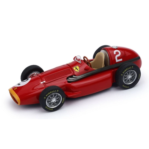 FERRARI 555 SQUALO M.HAWTHORN 1955 N.2 7th GP OLANDA 1:43 Brumm Formula 1 Modellino