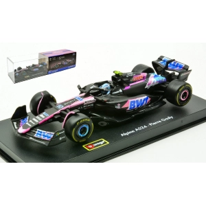 BWT RACING ALPINE A524 N.10 2024 PIERRE GASLY SIGNATURE 1:43 Burago Formula 1 Modellino