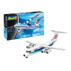 BAe 146-200 AirUK KIT 1:144 Revell Kit Aerei Modellino