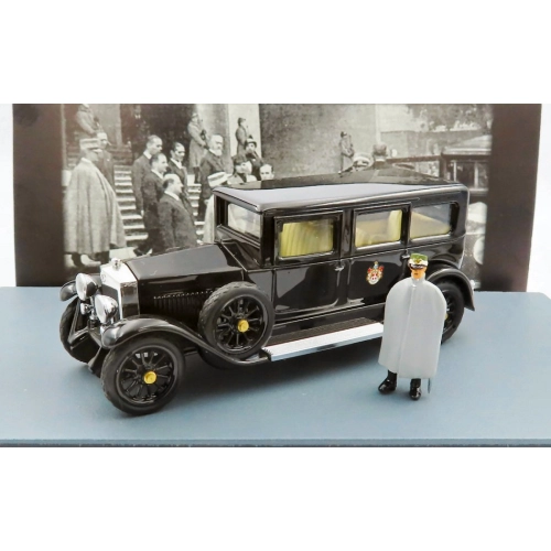 FIAT 519 S LIMOUSINE 1929 RE VITTORIO EMANUELE III WITH FIGURE 1:43 Rio Auto Competizione Modellino