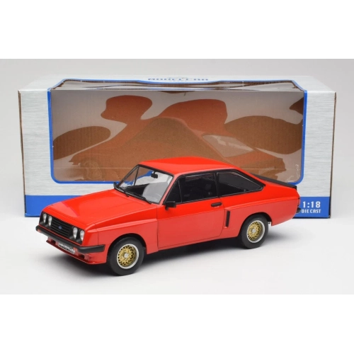 FORD ESCORT MKI II RS 2000 X-PACK 1977 RED 1:18 ModelCarGroup Auto Stradali Modellino