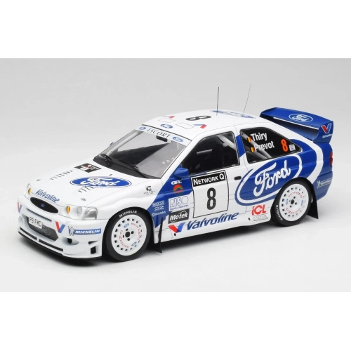 FORD ESCORT WRC N.8 RAC RALLY 1998 THIRY-PREVOT 1:18 Ixo Model Auto Rally Modellino