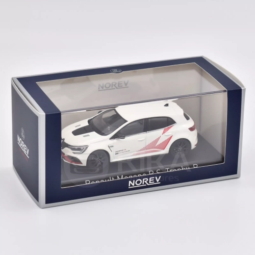 RENAULT MEGANE RS TROPHY-R 2019 NÜRBURGRING RECORD VERSION 1:43 Norev Auto Stradali Modellino