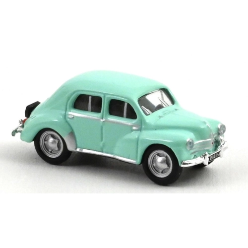 RENAULT 4CV 1955 WATER GREEN 1:87 Norev Auto Stradali Modellino