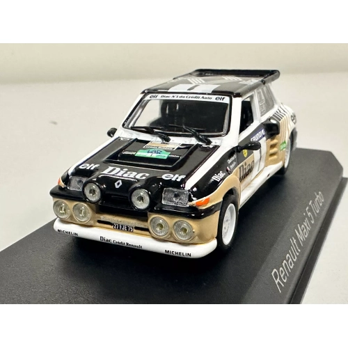 RENAULT MAXI 5 TURBO N.1 1986 RALLY VAR 1:43 Norev Auto Rally Modellino