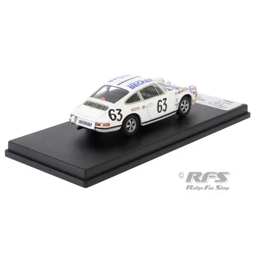 PORSCHE 911T/R LE MANS 1969 MAZZIA/MAUROY 1:43 Trofeu Auto Competizione Modellino