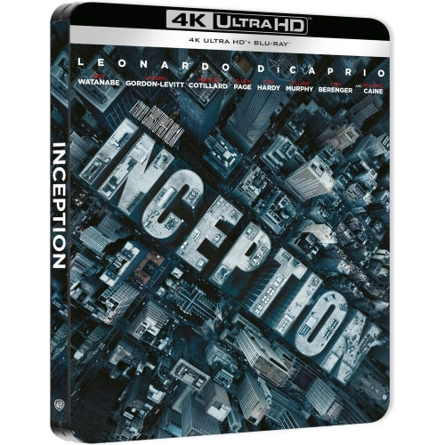 INCEPTION (STEELBOOK) (4K ULTRA HD + 2 BLU-RAY)